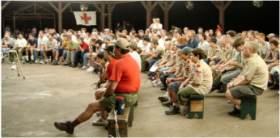 Saturday night at The Deer Lake Canoe Clinic